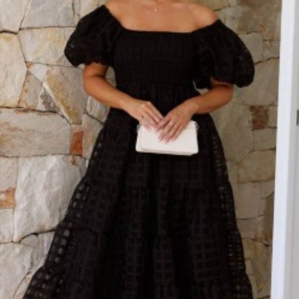 Billy J Deemi Maxi Dress - Black